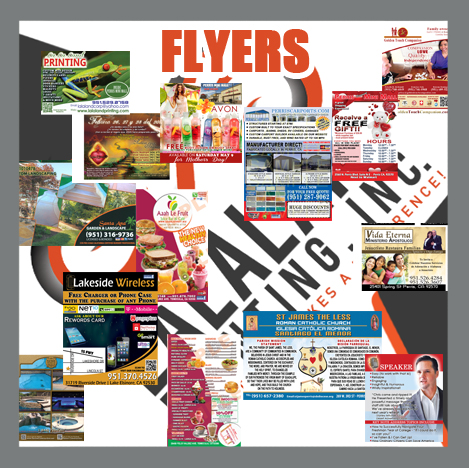 Custom business printing in Perris including logos and stickers